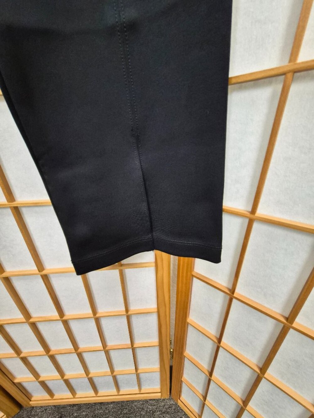 Trina Turk Carine Black Pant with front ankle slits NWOT size 10 - Picture 3 of 12